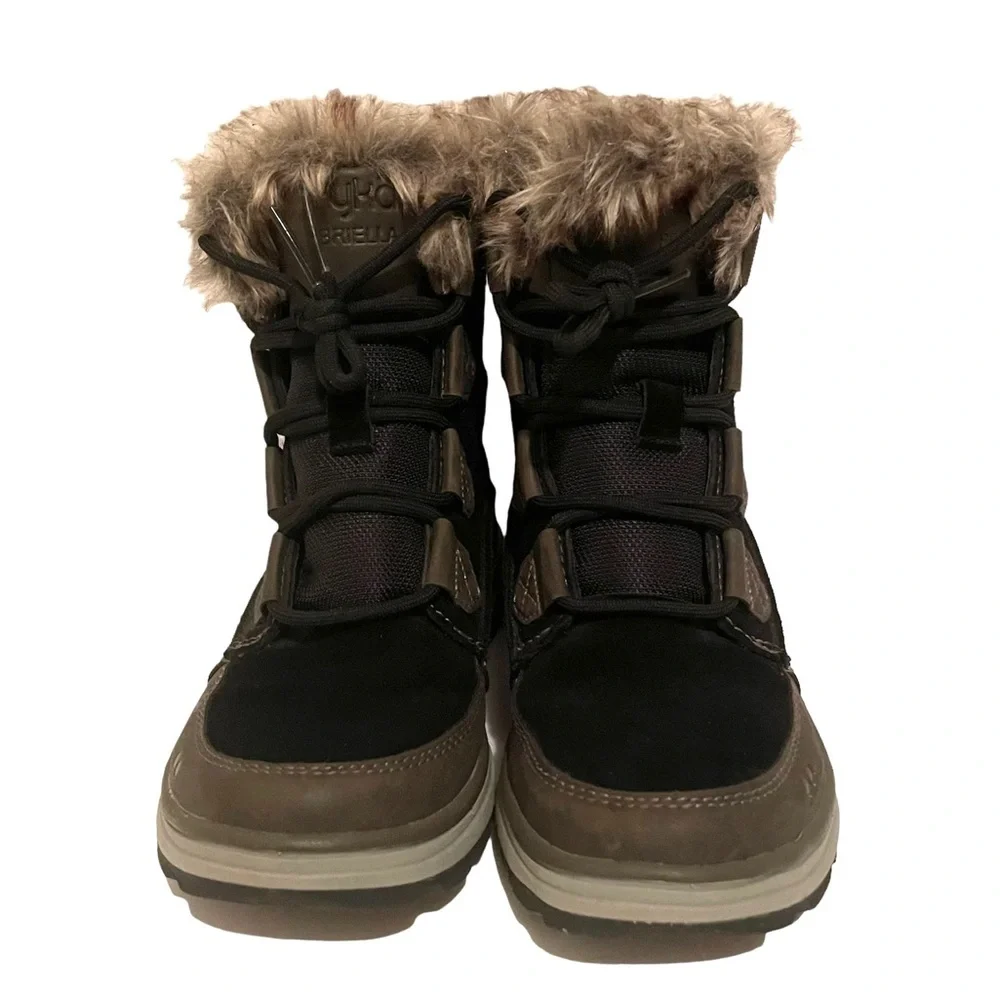 Ryka Women’s Boots Winter Size 5 M Faux Fur Leather and Man Made Material